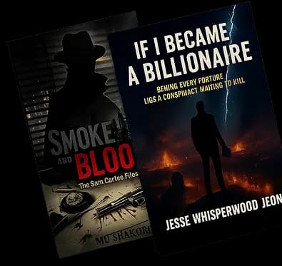 Revenge Thriller Book Cover Design by Looms Book Publisher